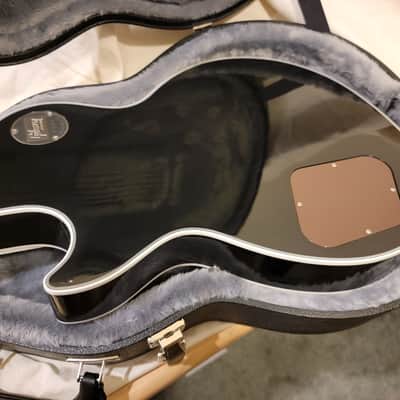 Gibson Les Paul Custom 4 of 5 2021 Vintage Holiday Green / Red Metal Flake image 7