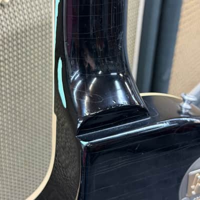 Gibson 1960 Standard Historic Les Paul 2016 - Black over Kerry Green Aged image 15
