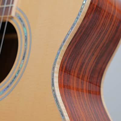 Zager ZAD900CE OM Style Acoustic Electric with Fishman Aura Pro Electronics + Case, Extra Strings & Strap image 15