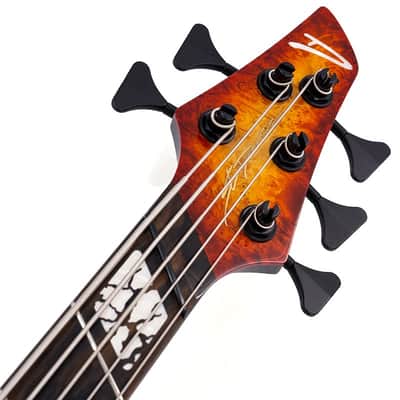 DINGWALL Z3 Cello Hip 5st w/ Burl Maple Top, Roasted Ash Neck, Ziricote Fingerboard/ 2022 NAMM Model image 9