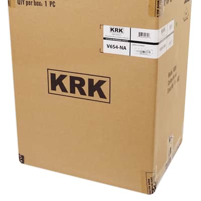 KRK V6S4-NA V-Series 6" Powered Reference Studio Monitor Active Speaker image 8