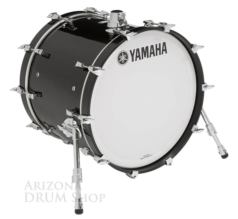 Yamaha Absolute Hybrid Maple 18" Bass Drum AMB-1814-SOB Solid Black image 1