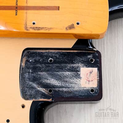 1983 Fender Precision Bass ‘57 Vintage Reissue PB57-95 Black Lacquer w/ USA Fullerton Pickup, Japan MIJ Fujigen image 19