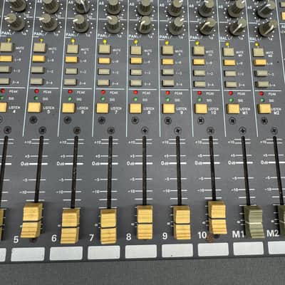 Vintage Studiomaster Trilogy 166 Studio Live Sound 12 Channel Mixer Stage Audio image 3