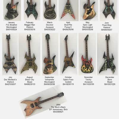 BC Rich Body Art Collection 2003 Mixed/Various image 14