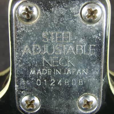 Vintage Aria Made in Japan Model 1410 Hollow Body Electric Bass Guitar image 9
