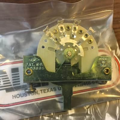 FASTEST FREE SHIPPING - Switchcraft Made in U.S.A. CRL 5 Way Balde Switch image 3