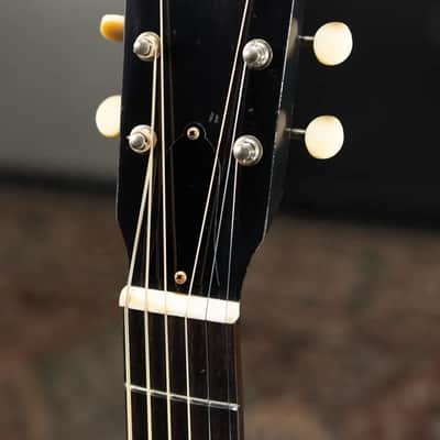 Gibson Custom Shop 1933 L-00 Reissue Murphy Lab Light Aged Acoustic Guitar - Ebony with Hardshell Case image 7