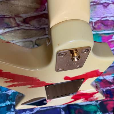 Aria ZZ Custom 1984 - Blood Splatter image 10