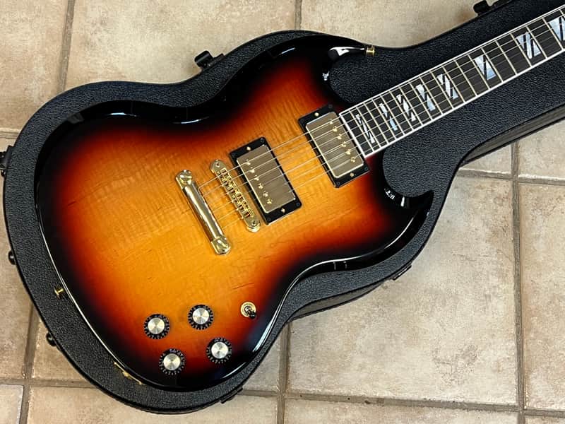 2025 Gibson SG Supreme Electric Guitar Fireburst image 1