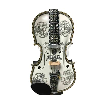 Deluxe Norwegian fiddle 4/4 violin 8 string professional Handanger Fiddle 4*4 image 2