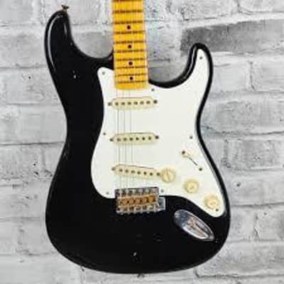FENDER - Custom Shop 56 Stratocaster Journeyman Relic Aged Black 9236081217 image 2