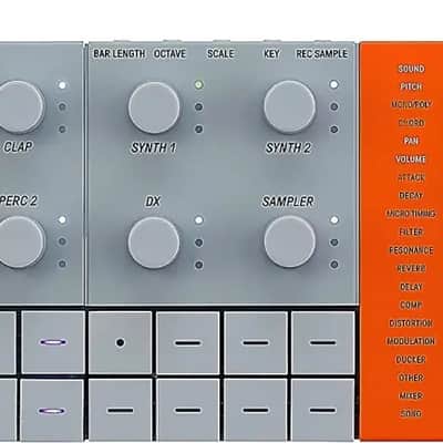 Yamaha SEQTRAK Mobile Music Ideastation, Orange/White image 1