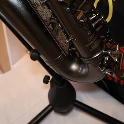 Cannonball Big Bell Stone Series Alto Saxophone Raven Ice - A5-B Ice B image 7