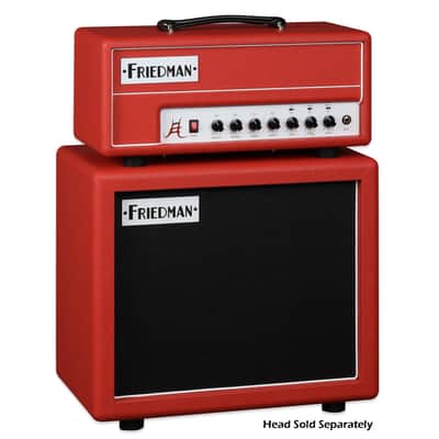 FRIEDMAN JEL-112 CAB 1x12” Jake E Lee Signature Celestion Creamback Speaker Cabinet - Red image 13