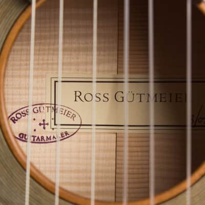 Ross Gutmeier Classical Guitar (2004), black rigid foam case. image 12