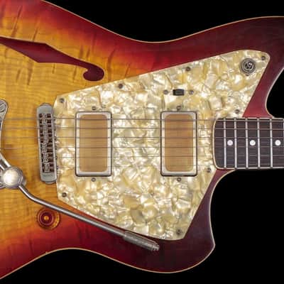 Rufini Guitars Montefalco Custom 2022 Sunburst w/ Quilted Maple Top, NEW (Authorized Dealer) image 6