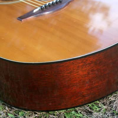 Yamaha FG150 Red Label Nippon Gakki 1972 - Natural+Rocket Hard Case image 16