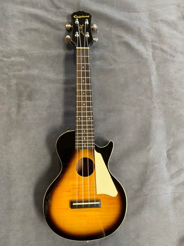 Epiphone Les Paul Sunburst acoustic electric ukuelele image 1