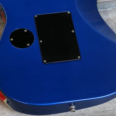 Vintage Signed Twice! ESP Kamikaze II George Lynch Signature 1988 Blue Camo + OHSC image 19