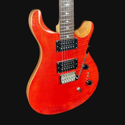 PRS SE Custom 24-08 Electric Guitar in Blood orange image 2