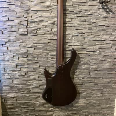 Ibanez EHB 150 5 String Multi Scale - Black Ice Flat image 9