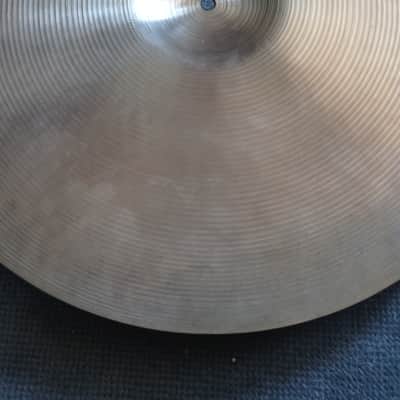 Vintage Paiste Formula 602 19" Medium Ride/Crash (Pre-Serial) - 2052g - Small Crack image 8