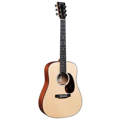 Martin Junior Dreadnought Ac/El Natural W/Gigbag - Natural image 1