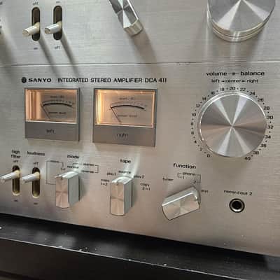 Sanyo DCA 411 & FMT 611 Sterei Receiver And Tuner | Tested And Working image 5