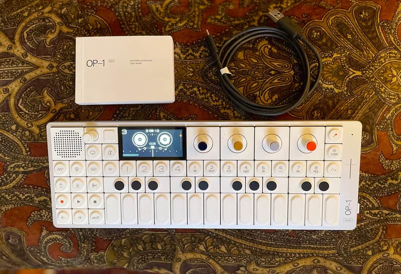 Teenage Engineering OP-1 Field Portable Synthesizer Workstation 2022 - Present - White image 1