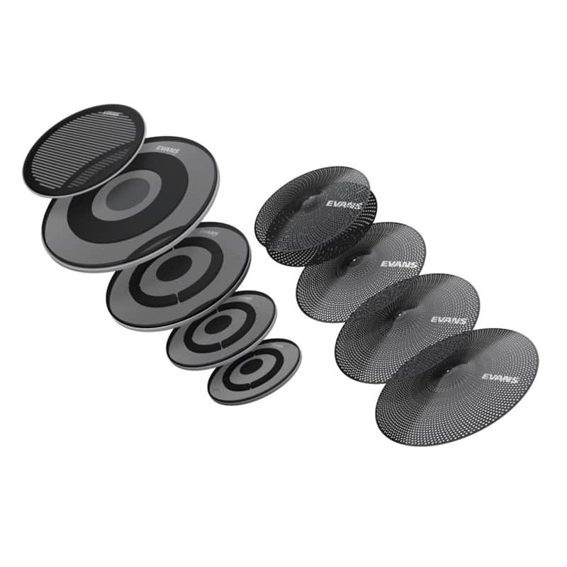 Immagine Evans dB One Rock System & Cymbals - Quiet Drum Head/Cymbal Set - 1