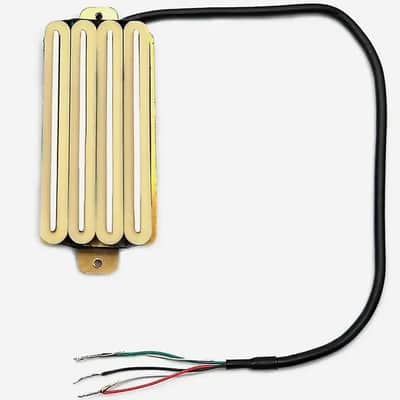 Ivory High Output Guitar Ceramic Dual Rail Humbucker Pickup image 4