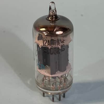 Vintage Philips ECG 12AU7A ECC82 Long Plate Halo Getter Tube! T162 image 3