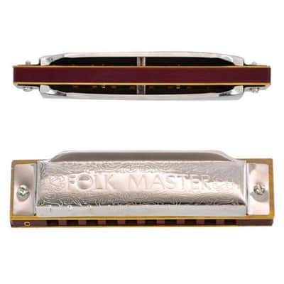 SUZUKI Folkmaster 1072 Harmonica-Key of C image 2