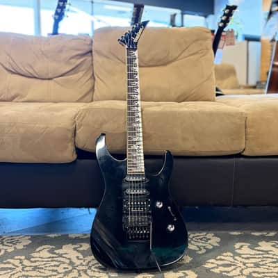 Jackson Dinky DK2 FF FR HSS MIJ - Rosewood Fingerboard, Gloss Black, Used image 4