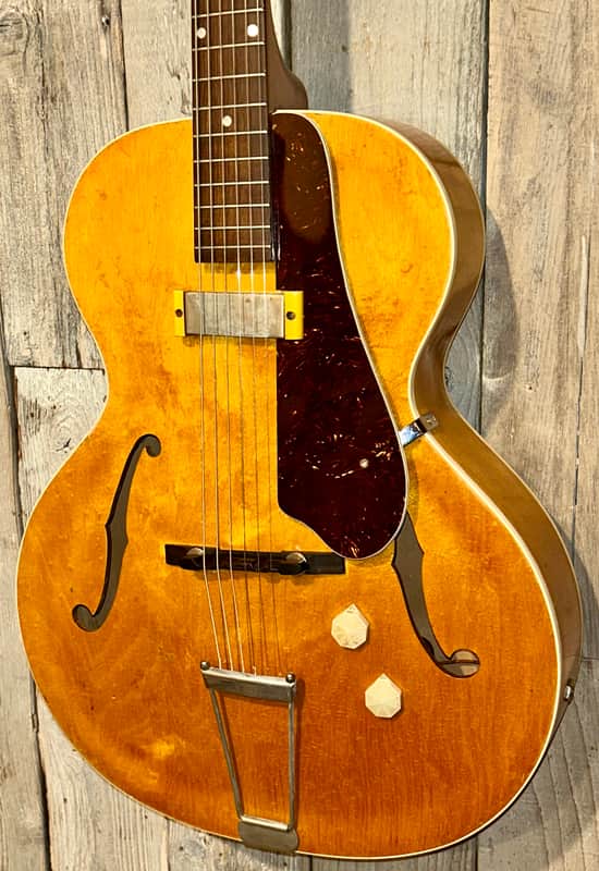 1950's Epiphone Century E422 Hollowbody Natural Blonde Arch Top