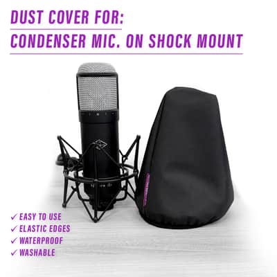 DUST COVER for Condenser Mics On Shockmount image 3