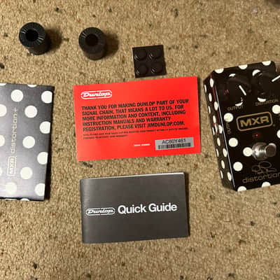 MXR RR104 Randy Rhoads Signature Special Edition Distortion + 2024 - Present - Black / White Polka Dots image 2