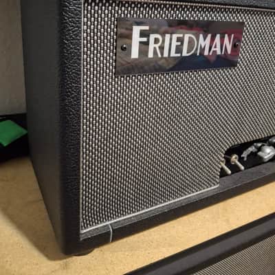 Friedman SS-100 Steve Stevens Signature 2-Channel 100-Watt Guitar Amp Head with Boost 2013 - 2021 - Black image 3