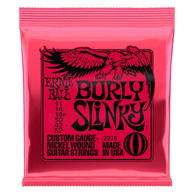 Ernie Ball Burly Slinky 2226 Nickel Wound Electric Guitar Strings 11-52 image 1