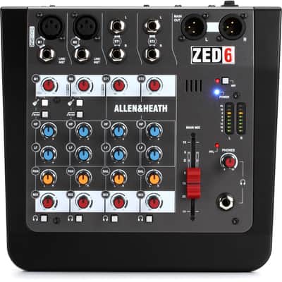 Allen & Heath ZED-6 4-channel Compact Mixer image 1