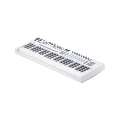 Novation Launchkey 49 MK4 MIDI Keyboard Controller - White image 2