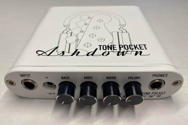 Ashdown Tone Pocket Bass Headphone Amplifier / USB Audio Interface 2018 - 2021 - White image 1