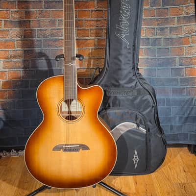 Alvarez ABT60ESHB Artist Series Baritone Shadowburst w/ Electronics & Original Gig Bag image 1