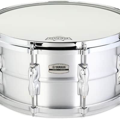 Yamaha Recording Custom Aluminum Snare Drum - 6.5 x 14-inch - Brushed image 2