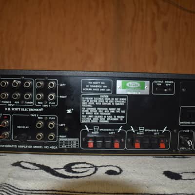 HH Scott 460A Integrated Stereo Amplifier - Silver image 4