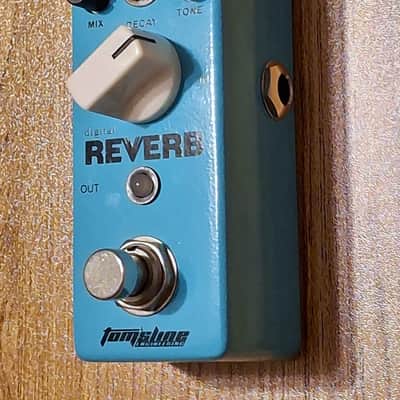 Tom's Line : Digital Reverb mini pedal, with 3 reverb modes (Room, Spring & Shimmer), 2020s image 3