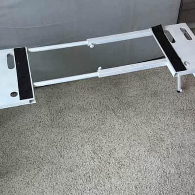 On Stage KS7150 Table Top DJ Keyboard Synthesizer Stand 2023 - White image 3