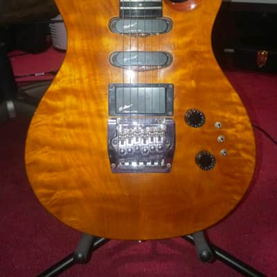 Hohner Professional SG Lion 1987-1994 - Amber flame maple image 4