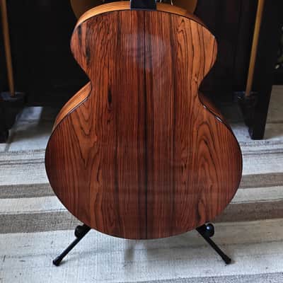 Claudio Pagelli “Wall Paper” One-of-a-Kind Prototype Acoustic Guitar 2002 – Brazilian Rosewood / Swiss Moonspruce image 3